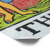 The Lovers Tarot Card Tarots Reading Poster (Ecke)