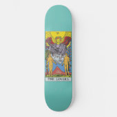 The Lovers Tarot Card Tarots Reading Skateboard (Vorderseite)