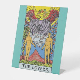 The Lovers Tarot Card Tarots Reading Sockelschild