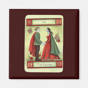 "The Lovers"-Tarot Magnet