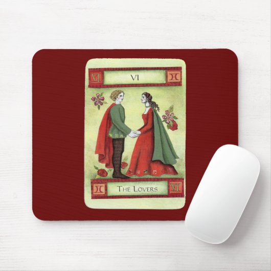 "The Lovers"-Tarot Mousepad (Mit Mouse)