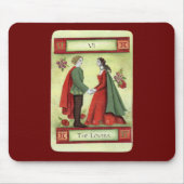 "The Lovers"-Tarot Mousepad (Vorne)