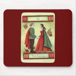 "The Lovers"-Tarot Mousepad