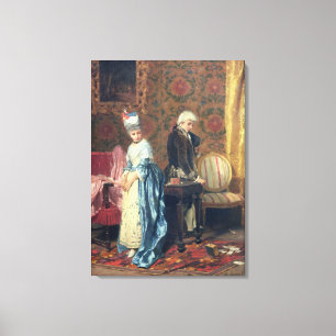 The Lovers' Tiff, 1872 (Öl auf Tafel) Leinwanddruck