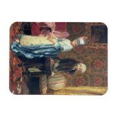 The Lovers' Tiff, 1872 (Öl auf Tafel) Magnet (Horizontal)