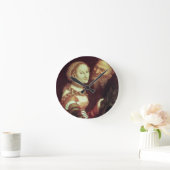 The Lovesick Old Man, 1553 (Öl auf Tafel) Runde Wanduhr (Zuhause)