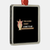 The Loving Christ Come To Me Ornament Aus Metall (Rechts)