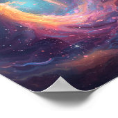 The Luminescent Gateway: A Celestial Convergence Poster (Ecke)