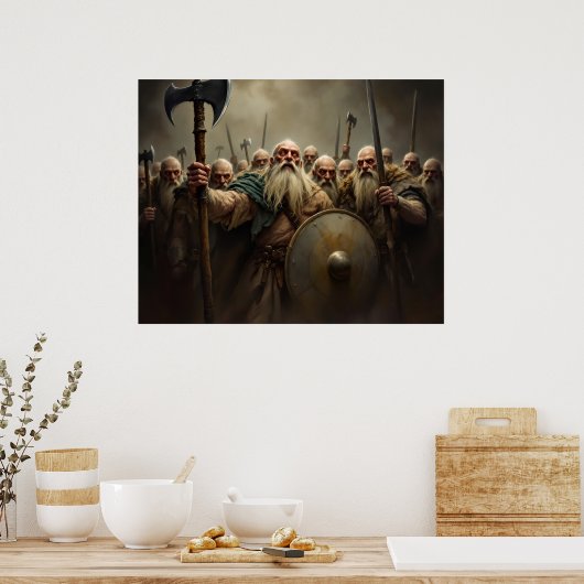 The Lunatics Poster (Küche)