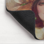 The Lure Of The Green Eyes - W.H. Barribal Mousepad (Ecke)