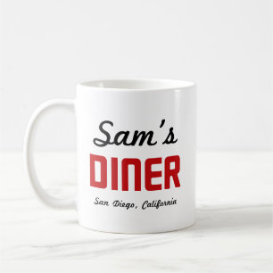 The Lyons Saga ~ Links Handed Sam's Diner Kaffeetasse