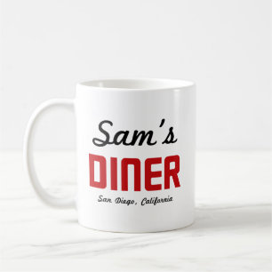 The Lyons Saga ~ Links Handed Sam's Diner Kaffeetasse