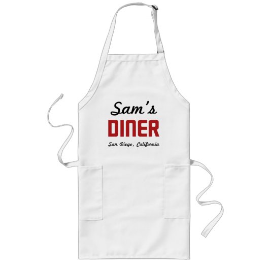 The Lyons Saga ~ Sam's Diner Lange Schürze (Vorne)