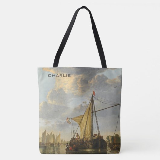 "The Maas" Art Custom Monogram Taschen (Vorderseite)