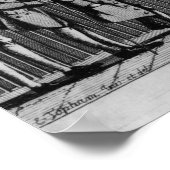 The Macaroni Print Shop, Pub. von N. Darley Poster (Ecke)