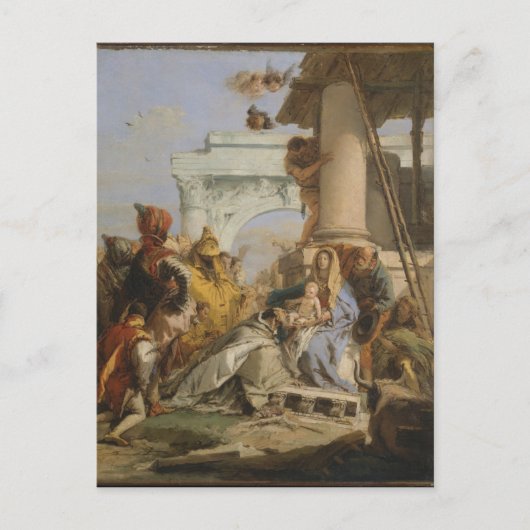 The Magi Postkarte (Vorderseite)