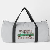 The Magic Bus: Happiness Only Real When Shared -  Duffle Bag (Vorderseite)