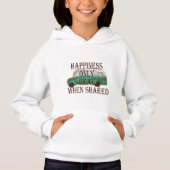The Magic Bus: Happiness Only Real When Shared - Hoodie (Vorderseite)