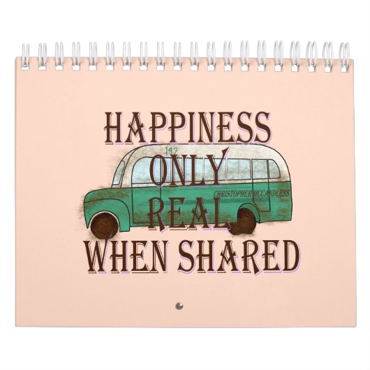 The Magic Bus: Happiness Only Real When Shared - Kalender (Titelbild)