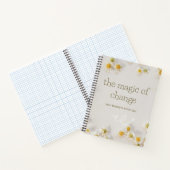 the magic change . inspirational notebook notizblock (Innenseite)