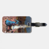 The Magic Circle John William Water House Gepäckanhänger (Rückseite horizontal)