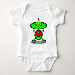 The Magic Crayons Green Baby Kids Robot T - Shirt