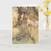 The Magic Cup Karte (Gelbe Blume)