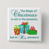 The Magic of Christmas Button (Vorderseite)