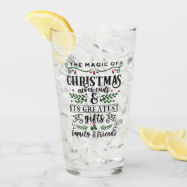 The Magic of Christmas Glas