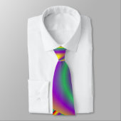 The Magic of Colors , Abstract 3D Rainbowart Krawatte (Gebunden)