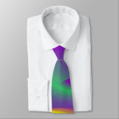 The Magic of Colors , Abstract 3D Rainbowart Krawatte (Gebunden)