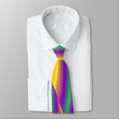 The Magic of Colors , Abstract 3D Rainbowart Krawatte (Gebunden)