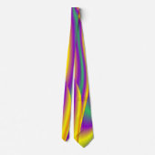 The Magic of Colors , Abstract 3D Rainbowart Krawatte (Rückseite)