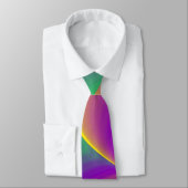 The Magic of Colors , Abstract 3D Rainbowart Krawatte (Gebunden)