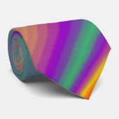The Magic of Colors , Abstract 3D Rainbowart Krawatte (Gerollt)