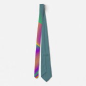 The Magic of Colors , Abstract 3D Rainbowart Krawatte (Rückseite)