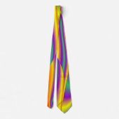 The Magic of Colors , Abstract 3D Rainbowart Krawatte (Rückseite)
