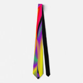 The Magic of Colors , Abstract 3D Rainbowart Krawatte (Vorderseite)