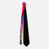 The Magic of Colors , Abstract 3D Rainbowart Krawatte (Rückseite)