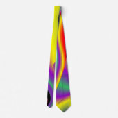 The Magic of Colors , Abstract 3D Rainbowart Krawatte (Rückseite)