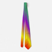 The Magic of Colors , Abstract 3D Rainbowart Krawatte (Rückseite)