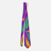 The Magic of Colors , Abstract 3D Rainbowart Krawatte (Rückseite)