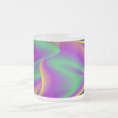 The Magic of Colors , Abstract 3D Rainbowart Mattglastasse (Mittel)