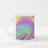 The Magic of Colors , Abstract 3D Rainbowart Mattglastasse (Links)
