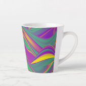 The Magic of Colors , Abstract 3D Rainbowart Milchtasse (Rechts)