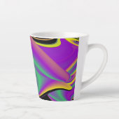 The Magic of Colors , Abstract 3D Rainbowart Milchtasse (Rechts)