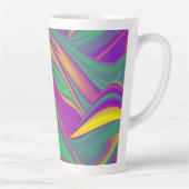 The Magic of Colors , Abstract 3D Rainbowart Milchtasse (Rechts)