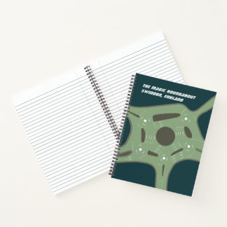 The Magic Roundabout, Swindon, England Notizblock