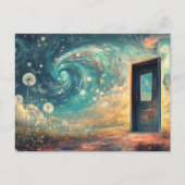 The magical doorway postkarte (Vorderseite)