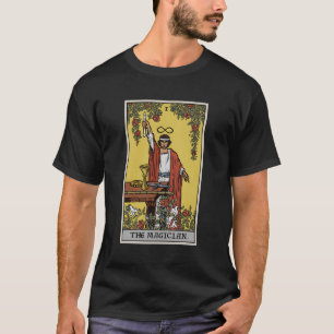 The Magician Tarot Card Pagan Hexenweiden Occ T-Shirt